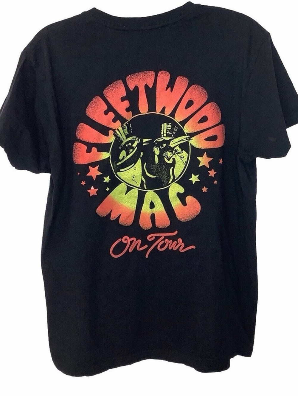 Cool and funky Fleetwood Mac tour shirt women size M